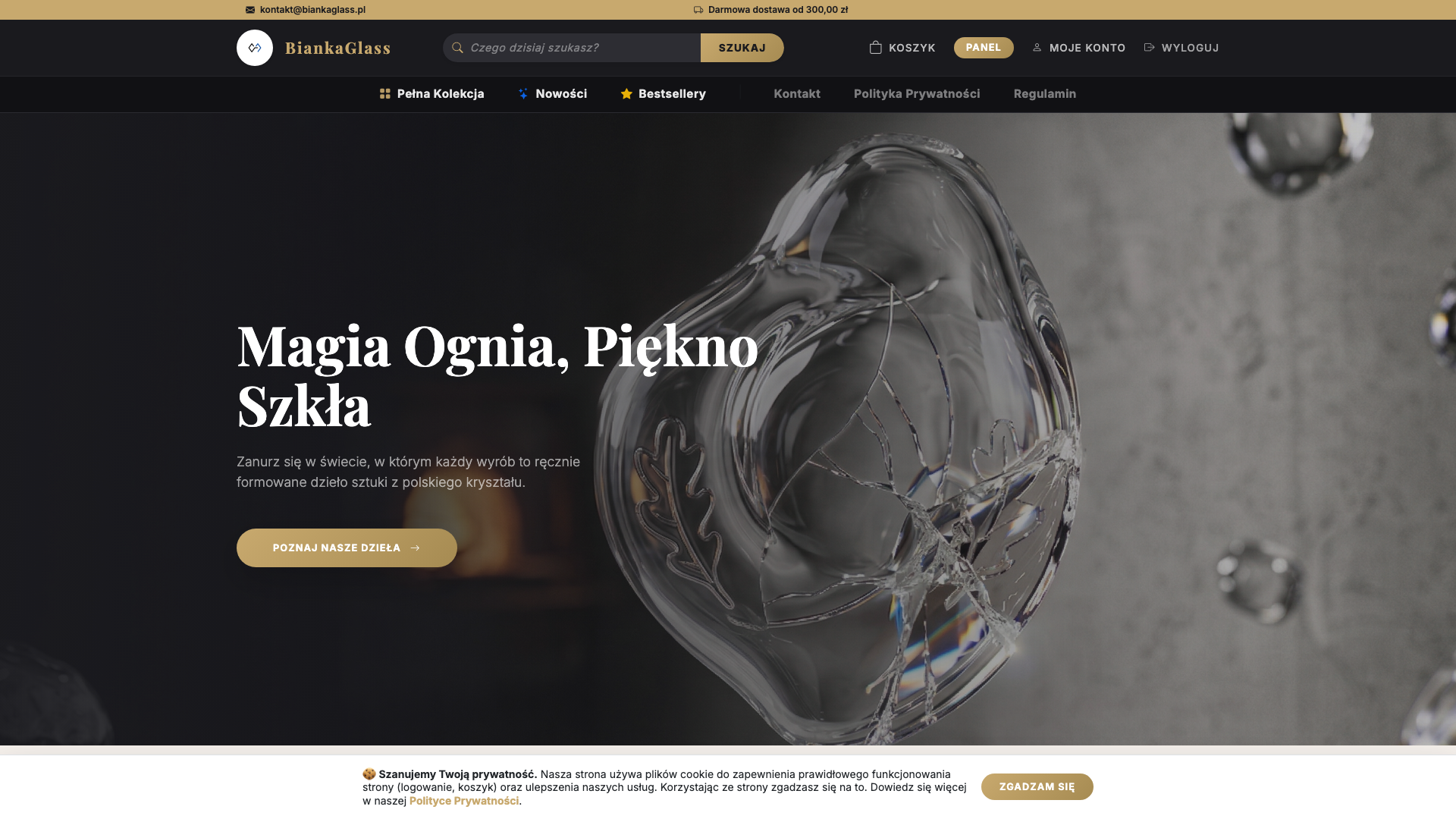 BiankaGlass E-commerce