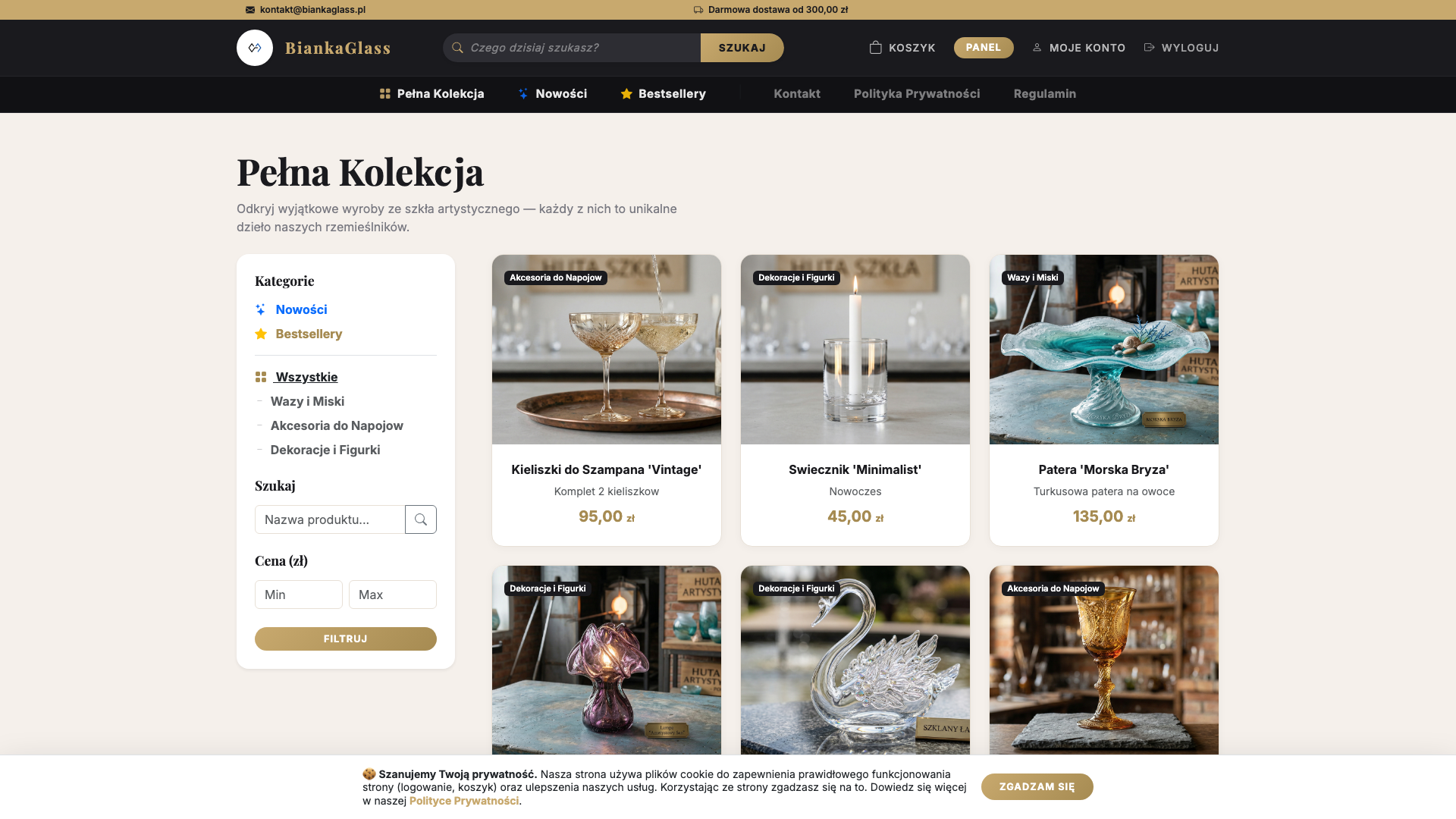 Pełna Kolekcja Sklepu
